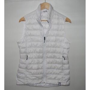 REI Co‑op Down Vest Women's Medium White Puffer Lightweight – Used